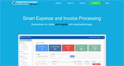 Desktop Screenshot of expense-manager.com